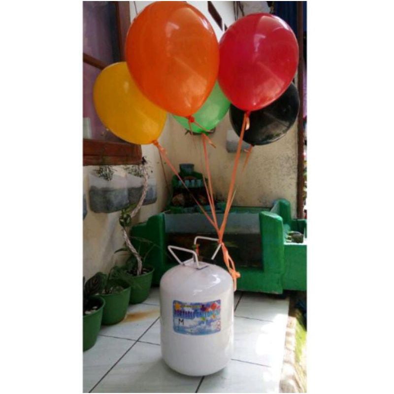 ReFil tabung gas Helium fortabel. S - M