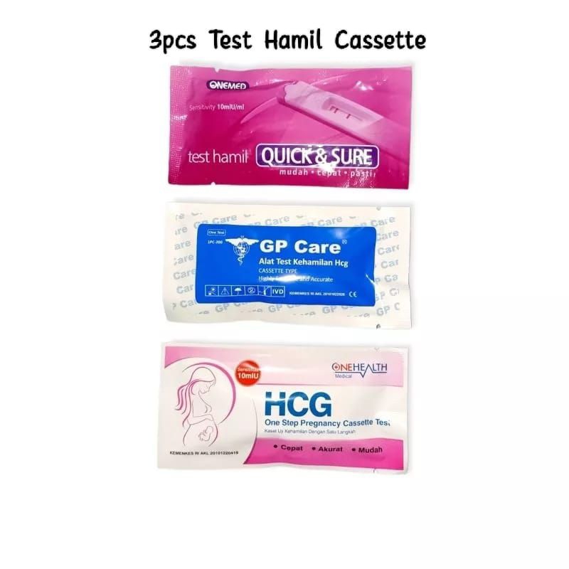 3pcs Test Hamil Cassette