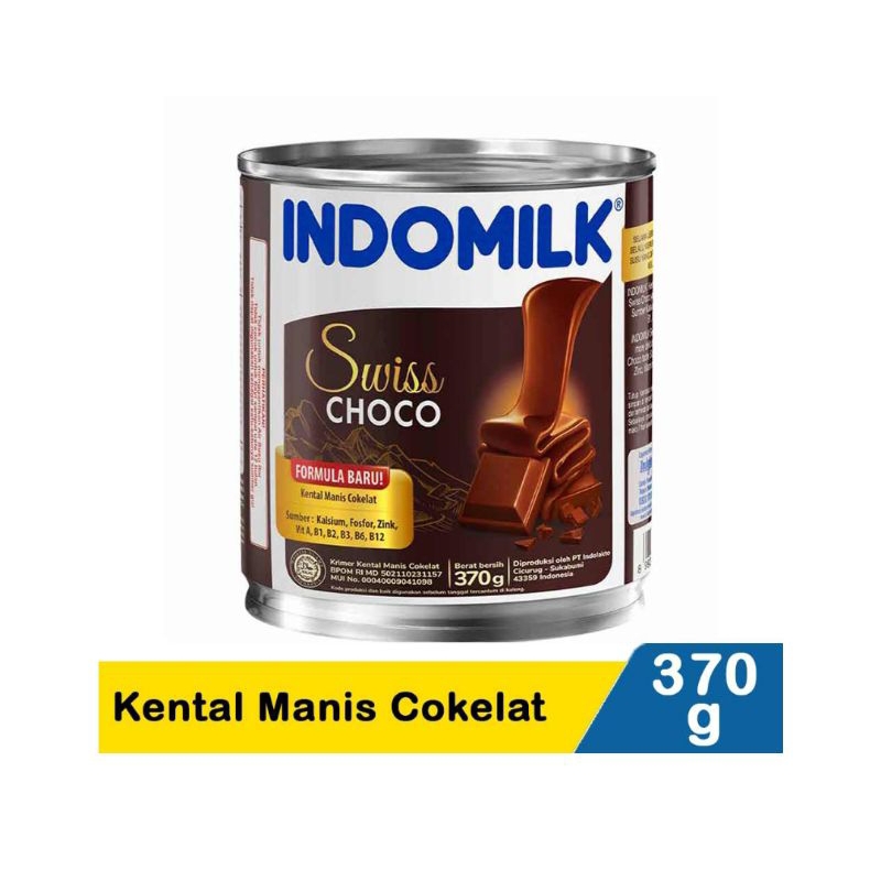 

indomilk kental manis coklat 370ml