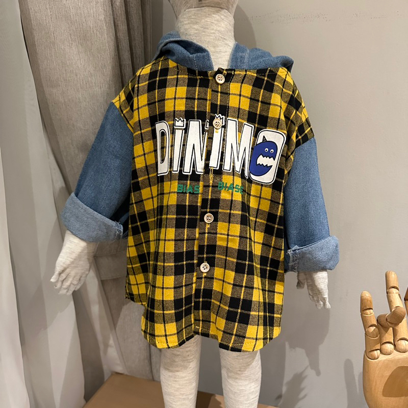 flanel hoodie shirt jeans | kemeja hoodie anak cowok