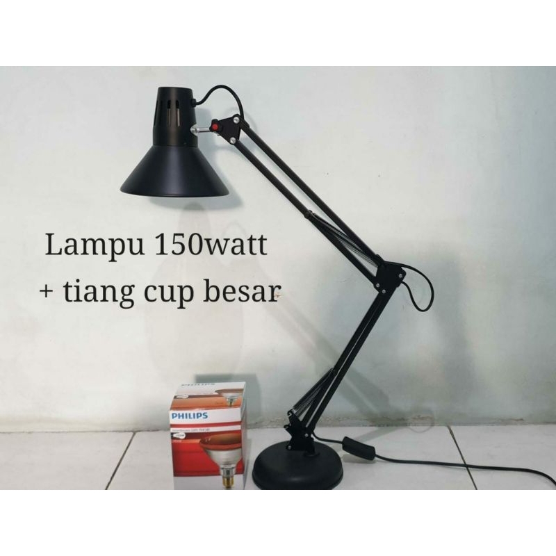 Lampu Terapi infrared Philips 150w + Tiang Lampu