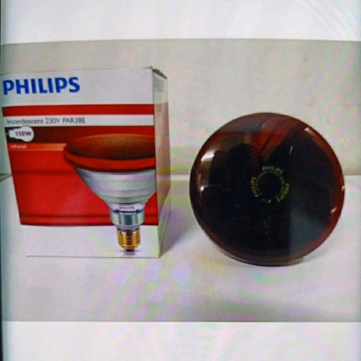 Lampu Terapi infrared Philips 150w + Tiang Lampu