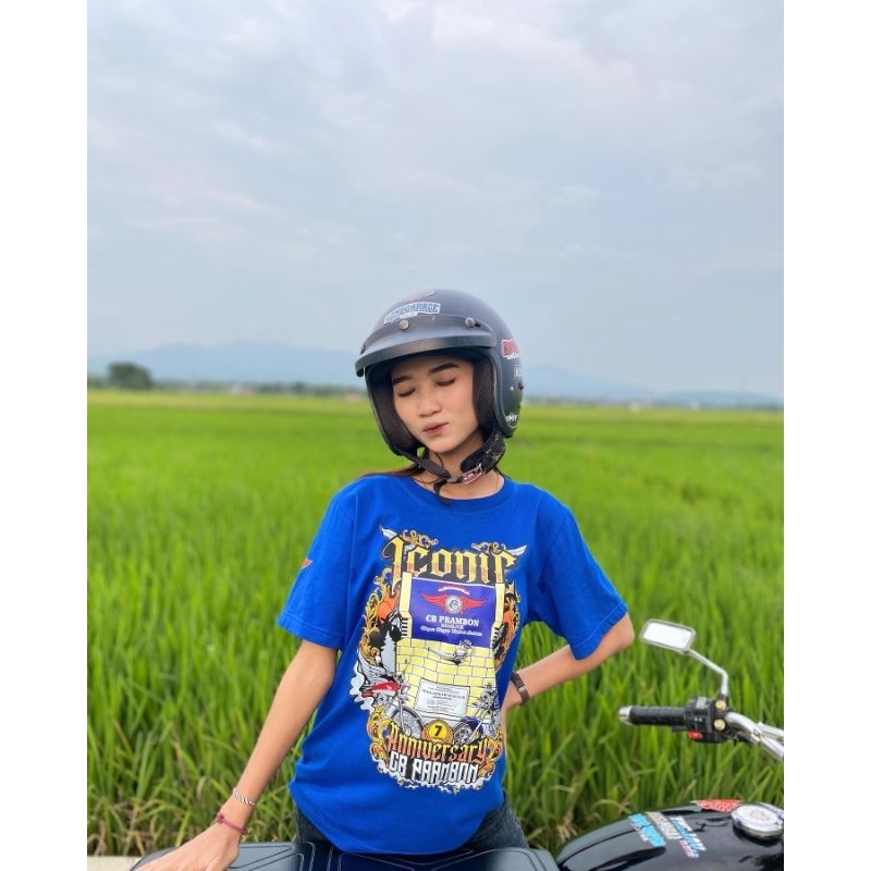 (COD) T-SHIRT KAOS ANIVERSARY CB PRAMBON NGANJUK NEW ORIGINAL