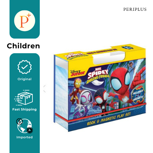 Spidey Book & Magnetic Play Set - 9780655229681