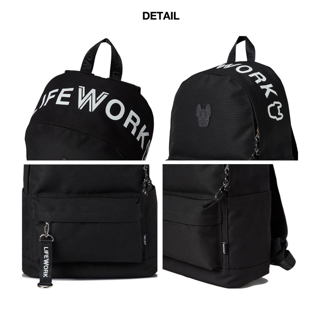 Radoc Daily Backpack / Pattern Black 2 Black 1 White 1