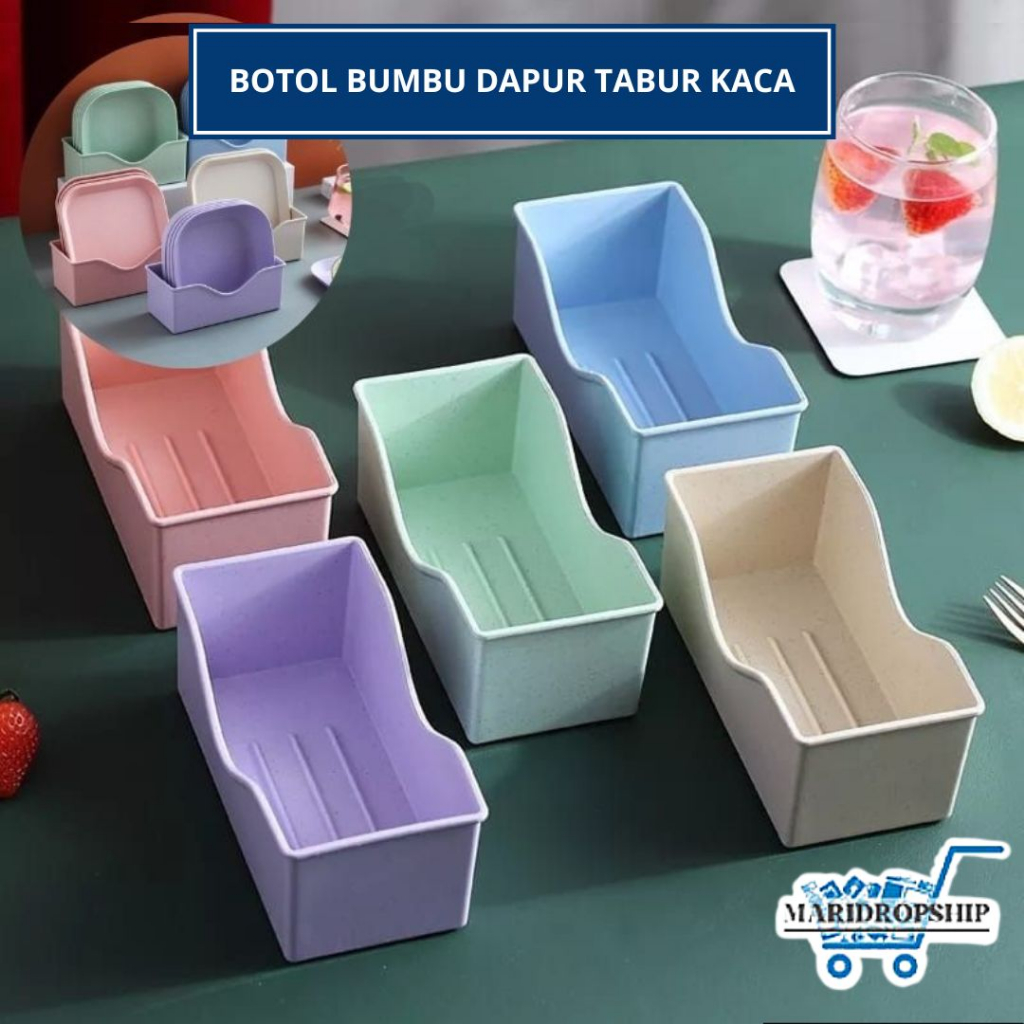 Rak Piring Plastik Mini Rak Piring Dapur Organizer Piring Wadah / Rak Piring Mangkok