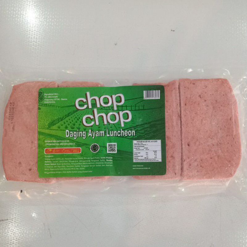 

Chop Chop Daging Ayam Luncheon 450 g