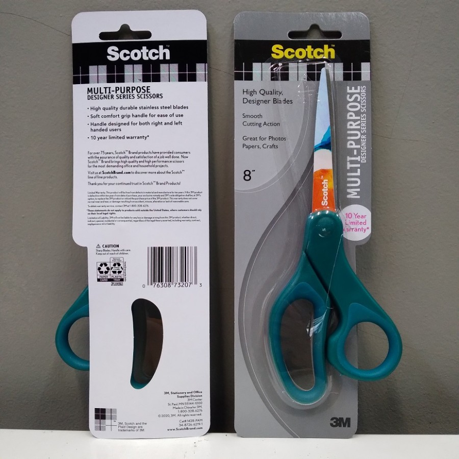 Ktmstore Scotch 3M Gunting Serbaguna Aman dan Egronomis 8”, 1428-PAM