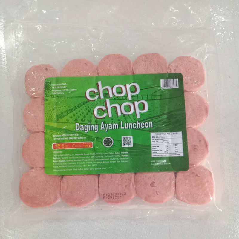 

Chop Chop Daging Ayam Luncheon 450 g