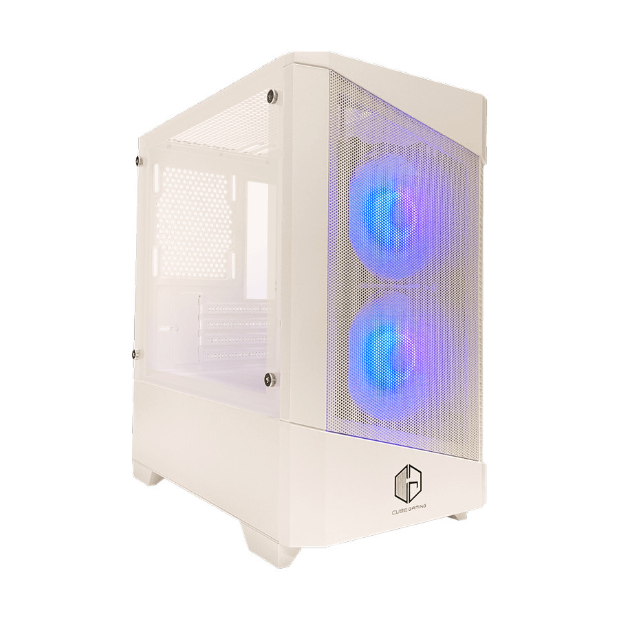 Case CUBE GAMING LEORIC MESH | MATX | 2X RAINBOW FAN