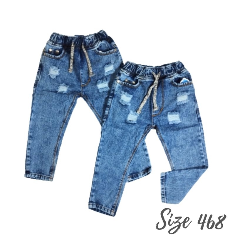 Jeans Anak Panjang Ripped 1-5 Tahun