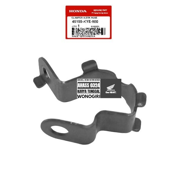 45155 KYE 900 KLEM A SELANG REM CAKRAM DEPAN MEGAPRO MONOSHOCK ORI AHM