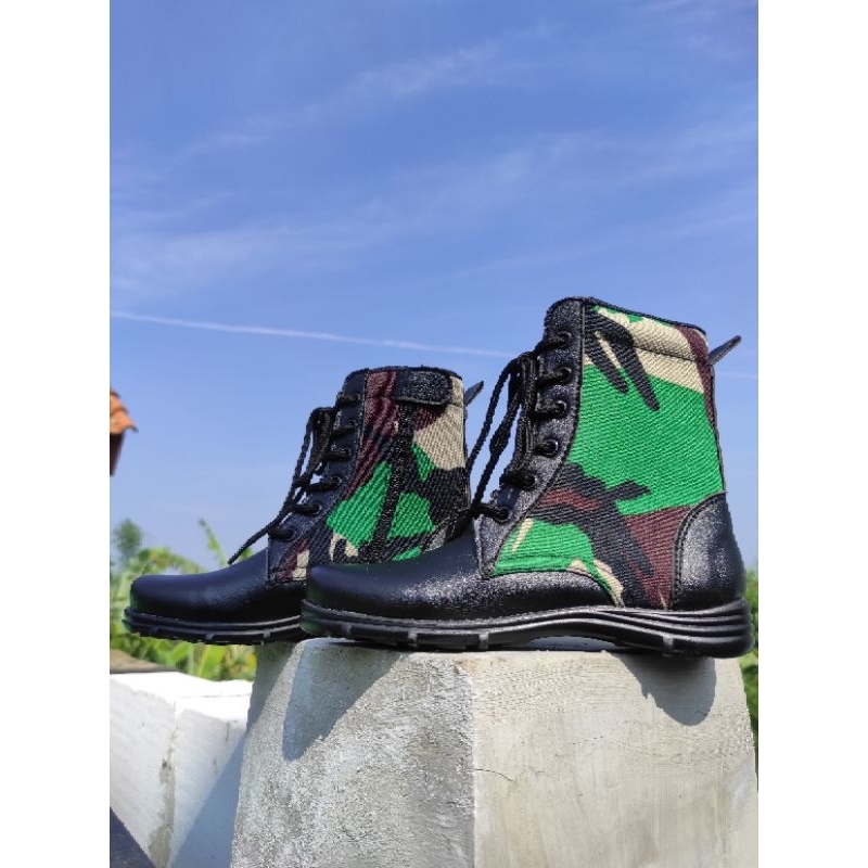 SEPATU PDL ANAK LORENG TNI ANAK KARNAVAL POLISI ANAK TERMURAH