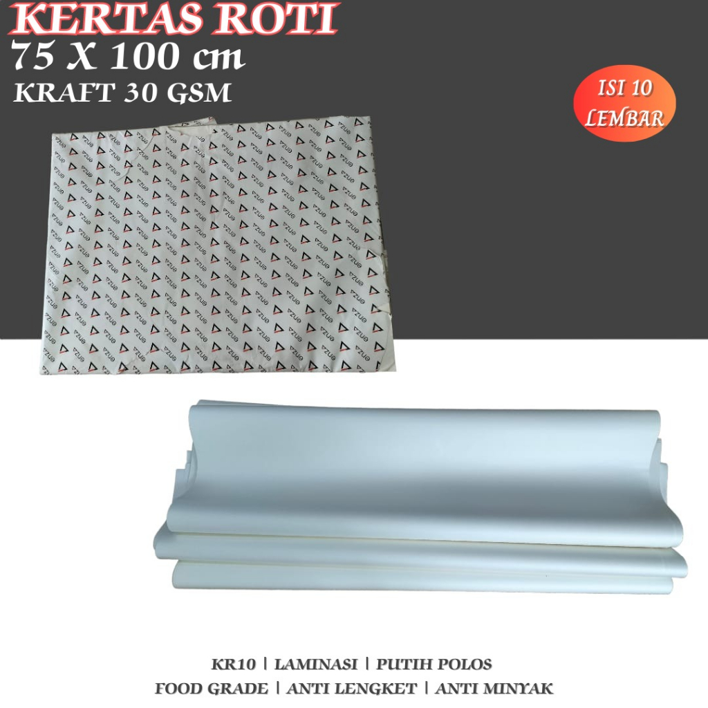 Kertas Roti Baking Paper Kertas Layangan (Isi 10 Pcs-KR10)