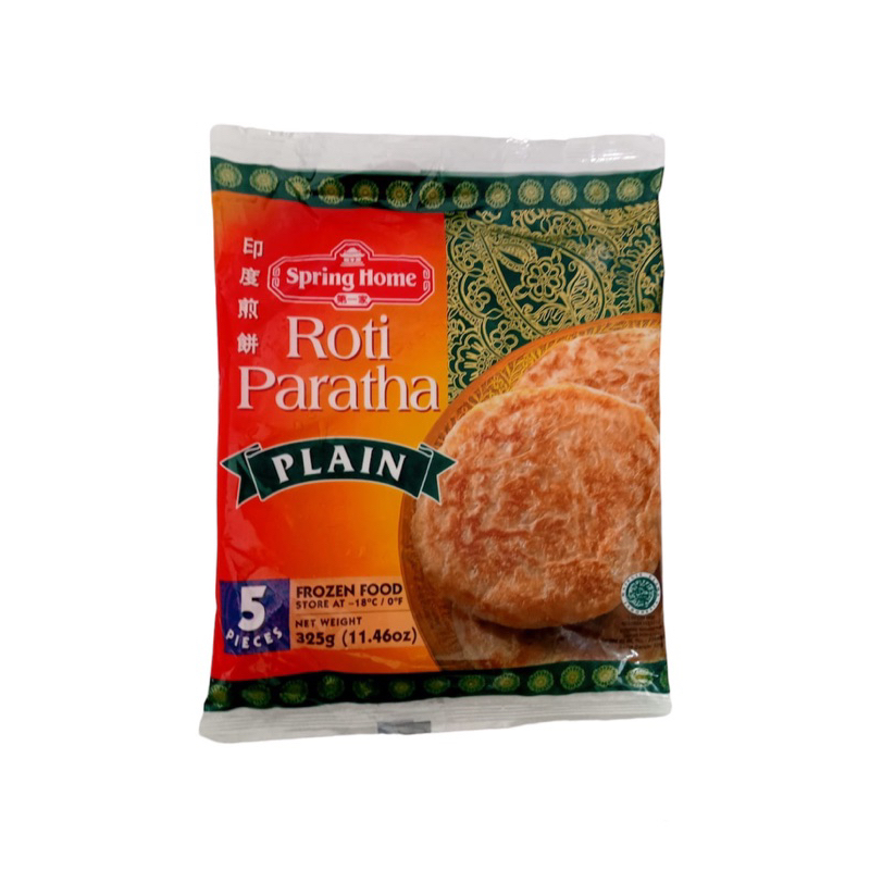 TYJ Roti Paratha Plain / Original 325gr isi 5