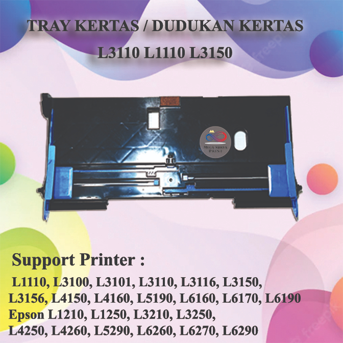 Tray Dudukan Kertas Atas Epson L1110 l3110 L3210 L3250 L5290