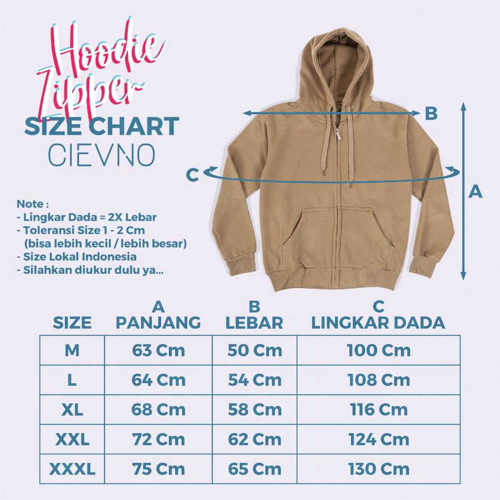 HOODIE ZIPPER MINT GREEN Size M - XXXL