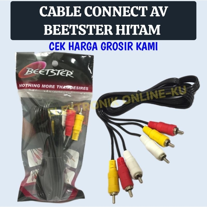 CABLE CONNECT AV BEETSTER HITAM