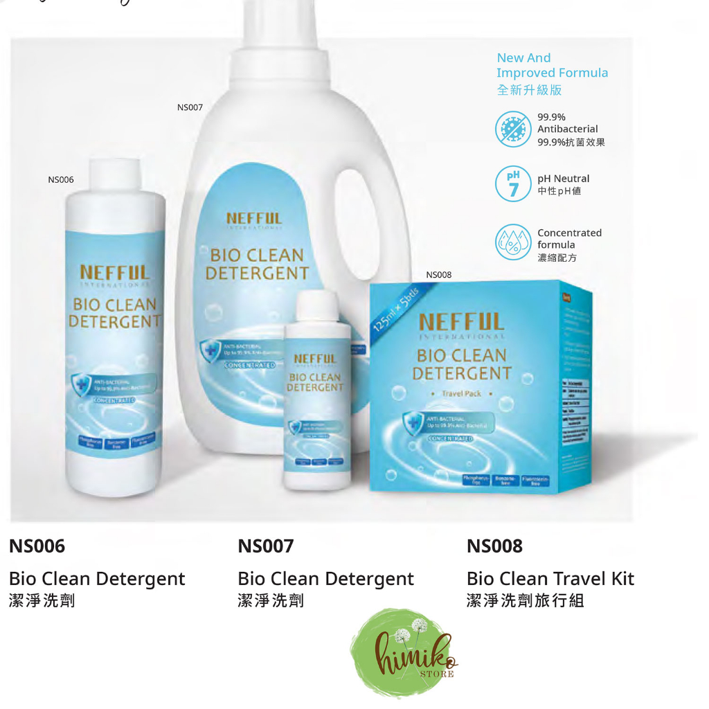 Nefful Bio Clean Detergent Kusus Untuk Produk Nefful