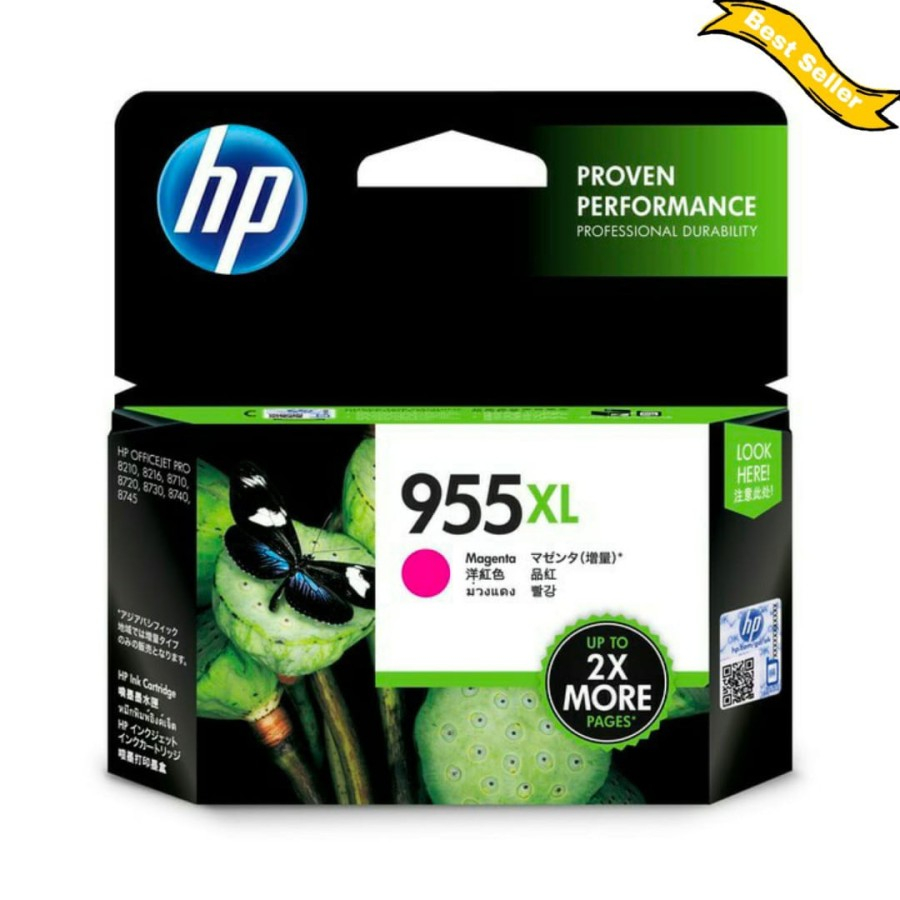 CARTRIDGE HP 955XL MAGENTA ORIGINAL - MAGENTA