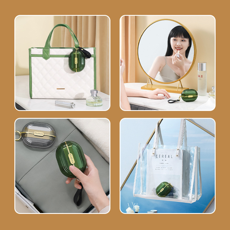 Modern Pembersih Bulu Pakaian Dua Sisi Hair Remover with Paper Roll - MO-10 - Green
