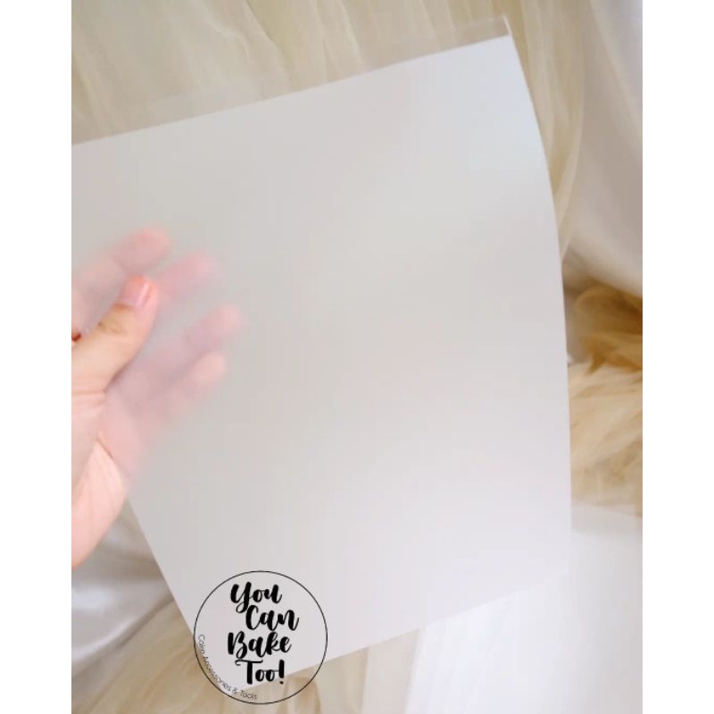 

Edible Transfer Sheet / Chocolate Transfer Sheet