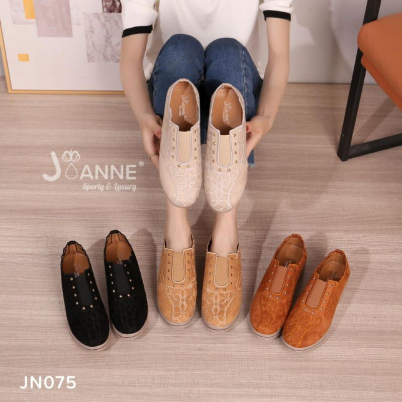 JOANNE Closed Toe Wedges Shoes #JN075 ORIGINAL