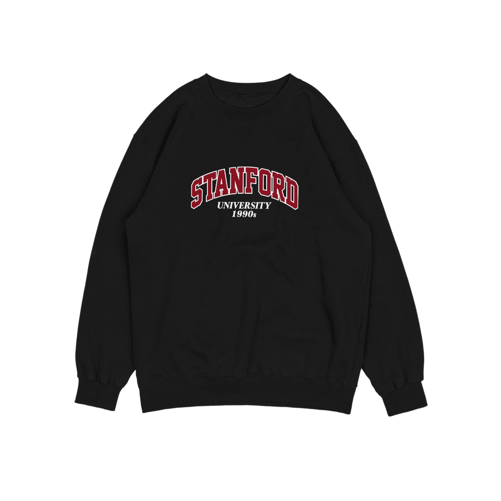 STANFORD UNIVERSITY SWEATER CREWNECK PRIA WANITA Size M-XXL