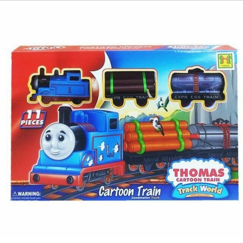 MAINAN KERETA TRAIN TOMAS KARTUN REL KERETA CARTOON TRAIN