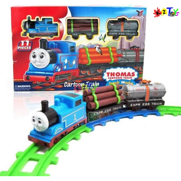 MAINAN KERETA TRAIN TOMAS KARTUN REL KERETA CARTOON TRAIN