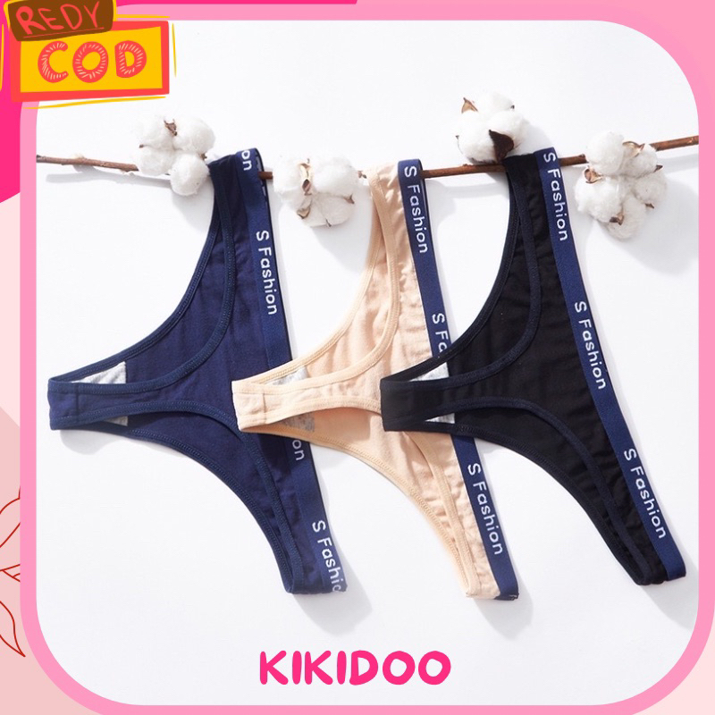 Kikidoo G string sexy Katun fashion Celana dalam cewek sexy C34