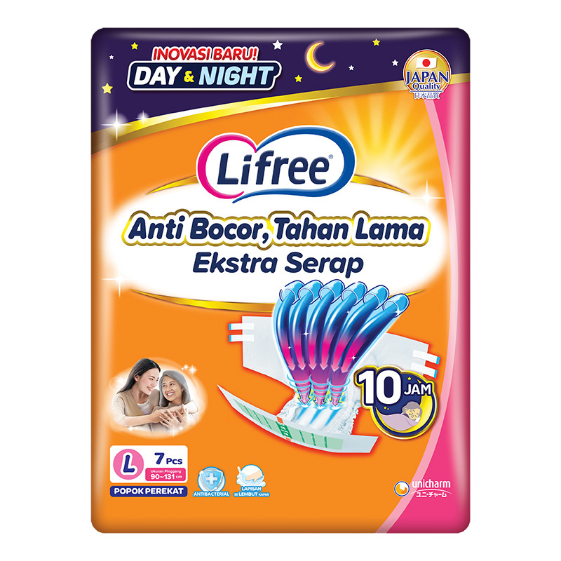 Lifree Popok Perekat Lansia / Dewasa L 7 pcs