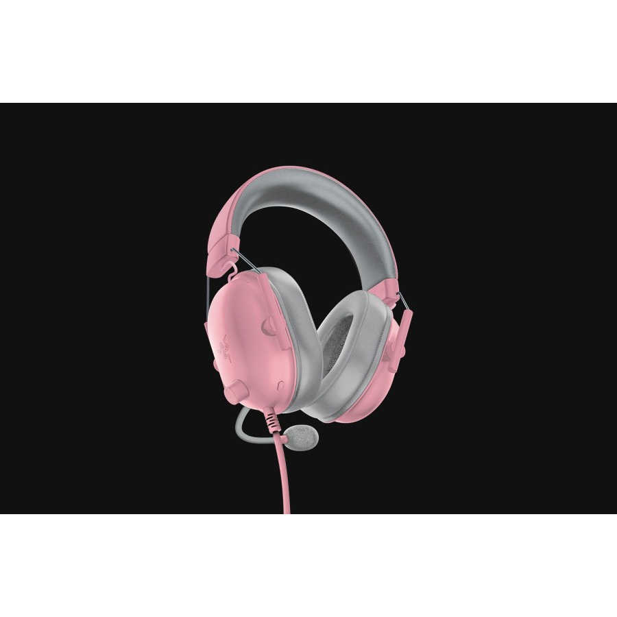 Razer BlackShark V2 X Quartz Multi Platform Wired Gaming Headset RESMI