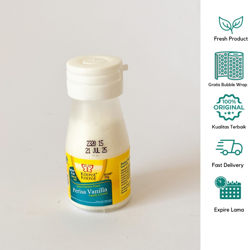 

Vanely Crystal Koepoe Perisa Vanilla 20g