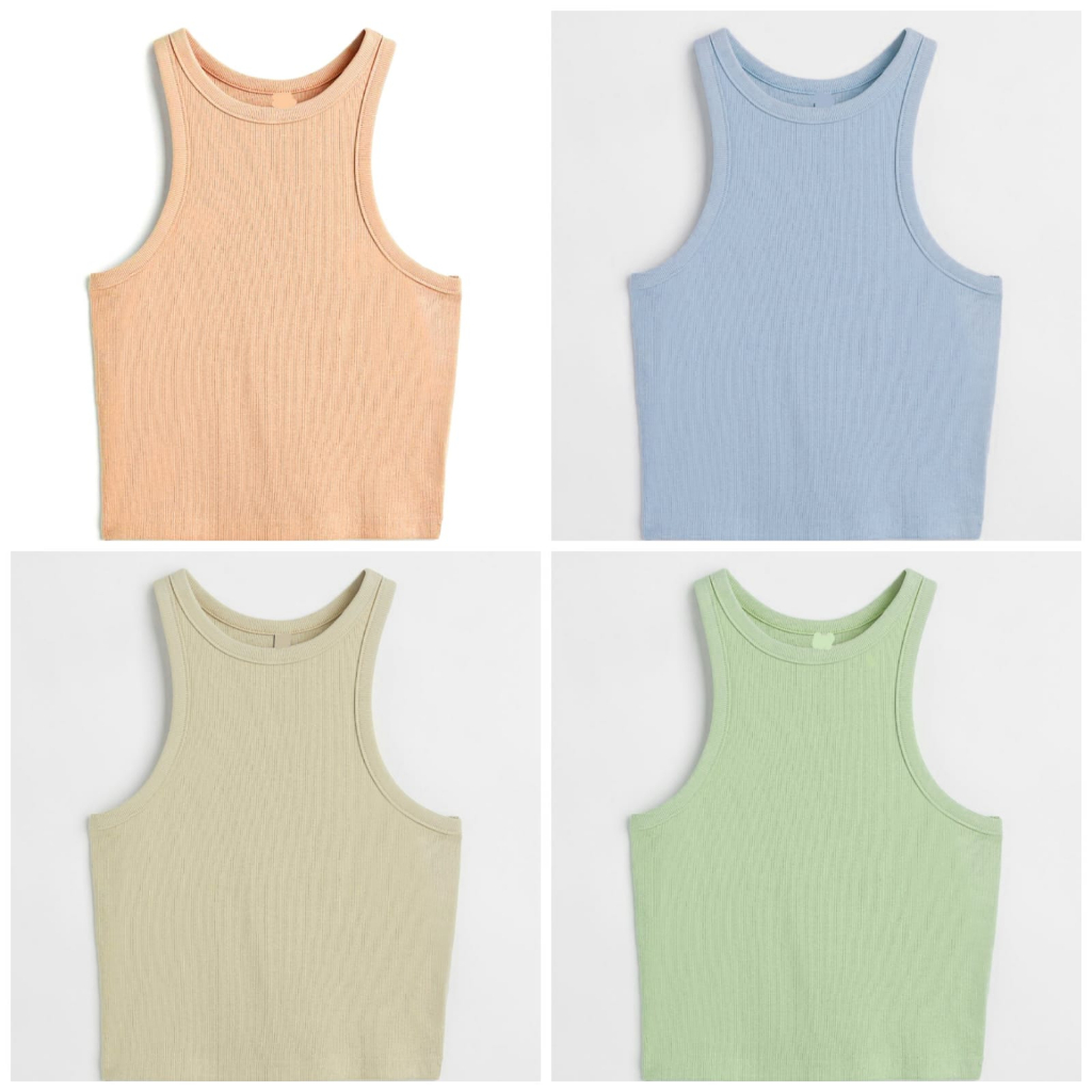 STILFY - SITA CROP TANK TOP ATASAN WANITA