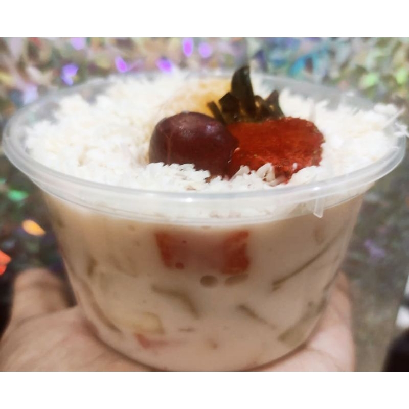 

SALAD BUAH PREMIUM FULL TOPPING ukuran 300ml