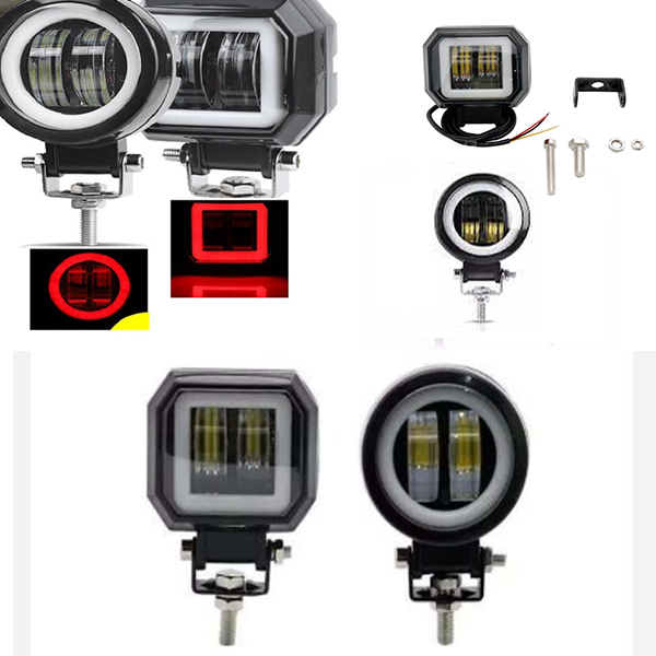 WORK LIGHT LAMPU TEMBAK SOROT LED CWL 2 MATA LENSA 4D CREE 20W