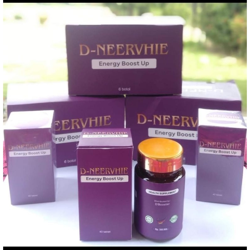 Pil hitam D-NEERVHIE ( 1 BOTOL isi 35 pil)original