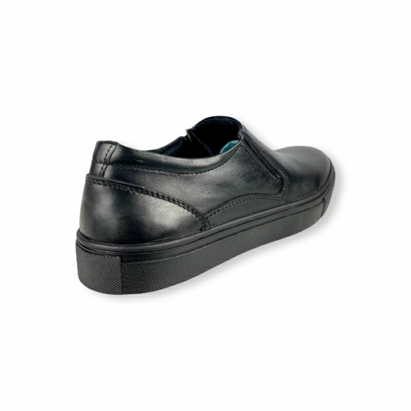 Sepatu Kulit Sapi Asli Jack Ritcher Hitam CLS 03