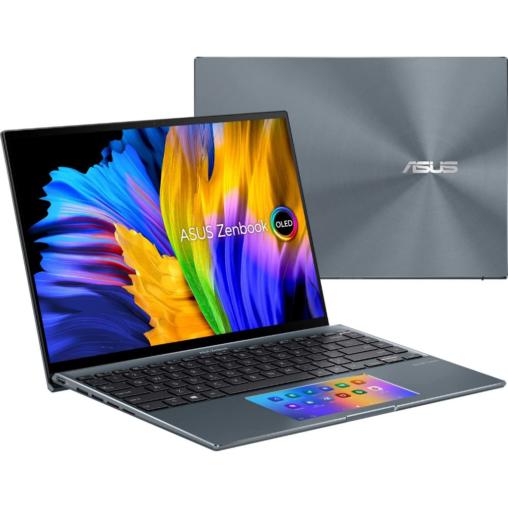 ASUS ZENBOOK 14X OLED UX5400ZF INTEL I7 1260P 16GB DDR5 1TB SSD RTX2050 QHD+ 2.8k PINE GREY