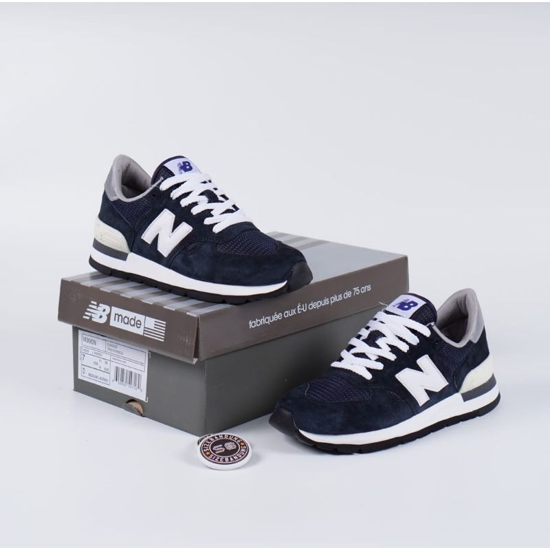 Sepatu New Balance 990N Navy White