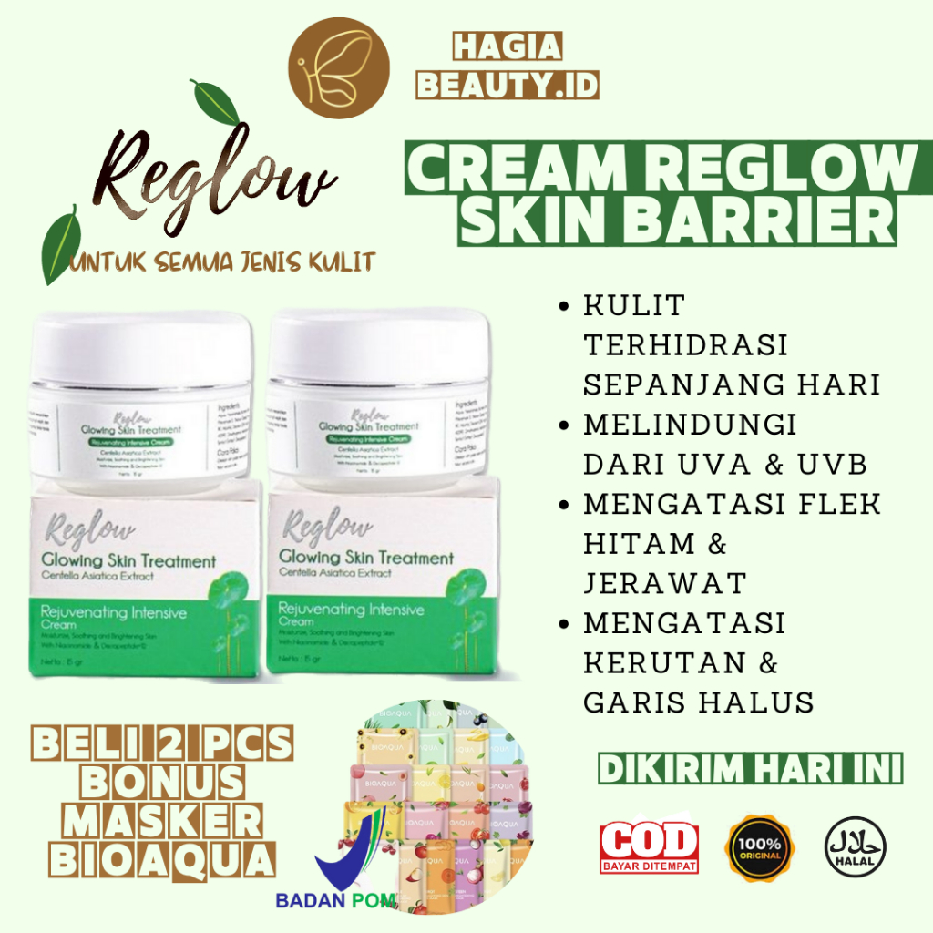 AGEN RESMI - PAKET SKINCARE WAJAH BERMINYAK DAN KOMBINASI- REGLOW SKIN TREATMENT - SKINCARE DOKTER SHINDY PUTRI