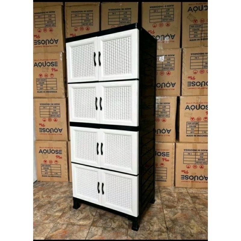 Lemari PLastik NAPOLLY Jumbo Susun 4 CABRO MU 48