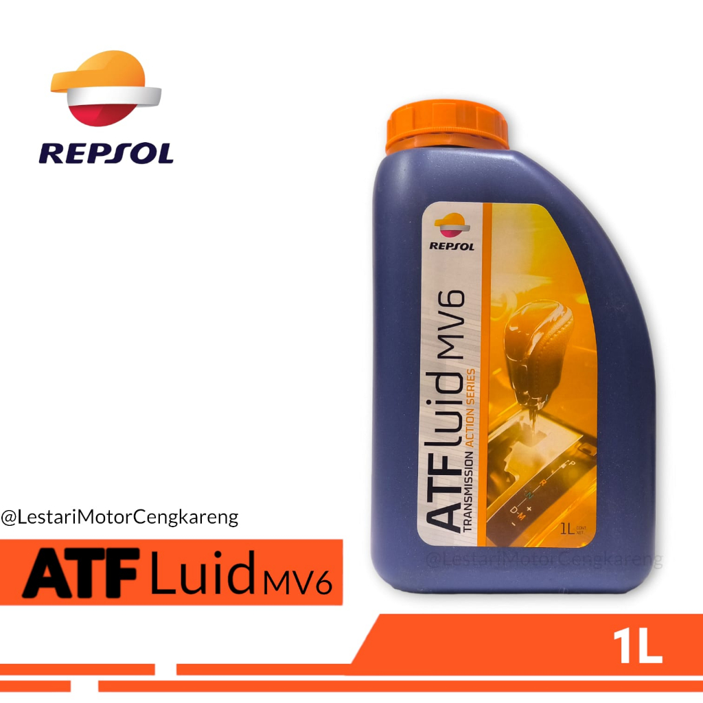 REPSOL ATF FLUID MV6 FULLY SYNTHETIC OLI TRANSMISI MATIC DEXRON VI