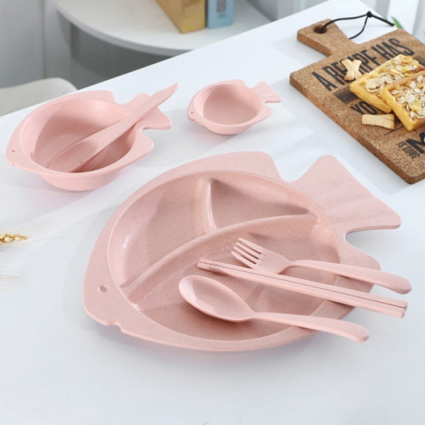 

Jual ANQI SHOP Piring Makanan Buah Set BPA Free Piring Makan - Pink Berkualitas