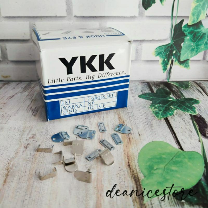 Hak Celana Pria | Hak Tanam HU Original | YKK - Harga per Lusin