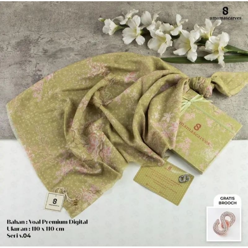 Umama Scarves premium printing- Scarves box