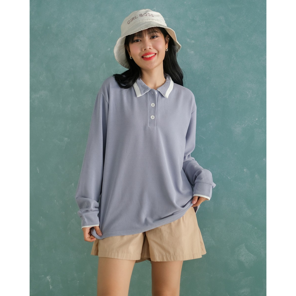 Myrubylicious MESYA LONGSLEEVE KODE V2560  BAJU WANITA | LONGSLEEVE LENGAN PANJANG | LONGSLEEVE POLOS