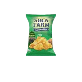 Lemonilo Sola Farm Keripik Kentang Roasted Seaweed 45g / Keripik Kentang Lemonilo Rasa Rumput Laut 45 Gram