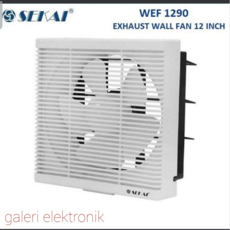 Sekai Exhaust Fan,Hexos Dinding 12inch PWE 1281